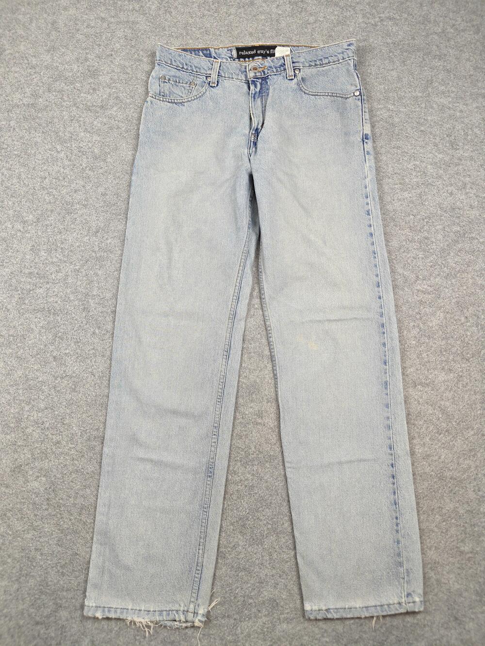 Vintage Levi's SilverTab Jeans Womens 11 M Blue Light Wash Relaxed Straight 9427